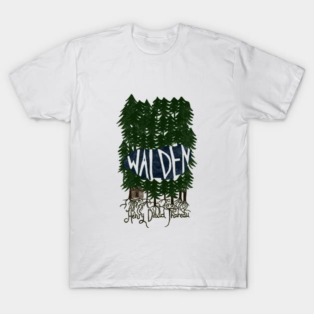 Walden (colour) T-Shirt by louweasely